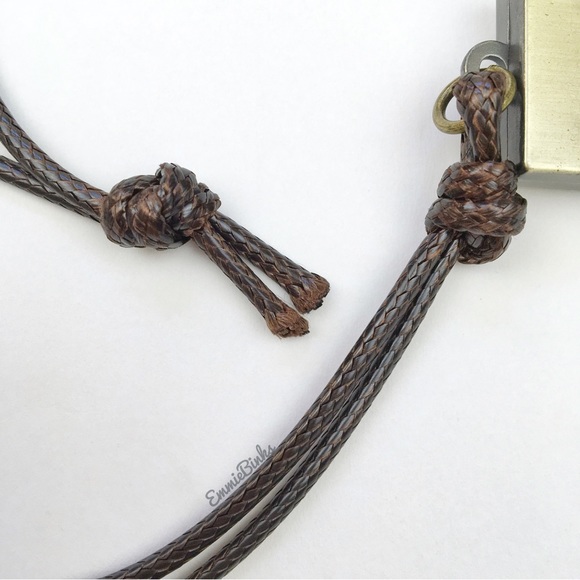 New Metal Robot 2 Sided Pendant Necklace | Unisex Rustic Robot Moving Limbs - Picture 12 of 16